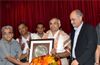 Former Mangalore Airport Director M. R. Vasudeva felicitated